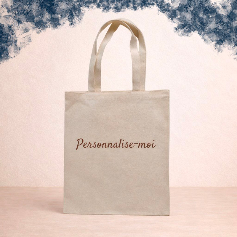 Tote bag personnalisable par flocage